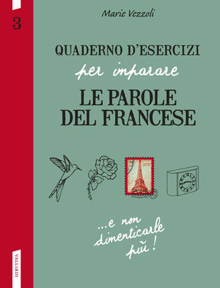copertina Quaderno d'esercizi per imparare le parole del francese 3