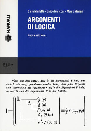 copertina Argomenti di logica