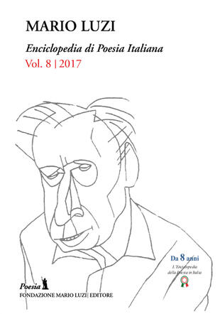 copertina Enciclopedia di poesia italiana. Mario Luzi (2017)