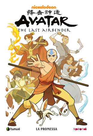 copertina La promessa. Avatar. The last airbender