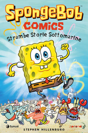 copertina Strambe storie sottomarine. SpongeBob