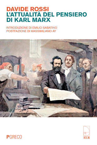 copertina L' attualit&agrave; del pensiero di Karl Marx