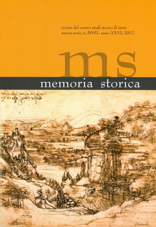 copertina Memoria storica