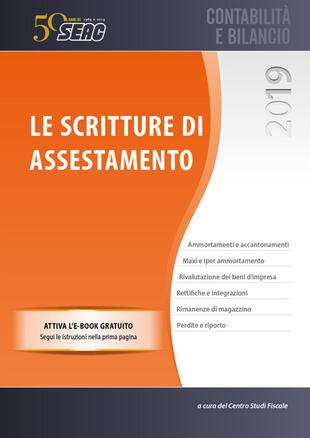 copertina Le scritture di assestamento. Con e-book