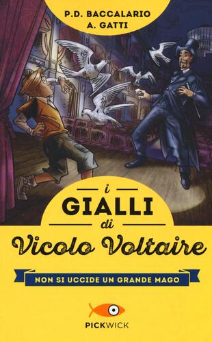 copertina Non si uccide un grande mago. I gialli di vicolo Voltaire