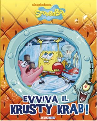 copertina Evviva il Krusty Krab! SpongeBob