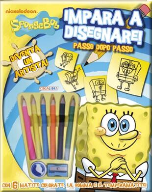 copertina Impara a disegnare! SpongeBob. Con gadget