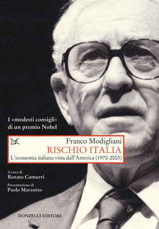 copertina Rischio Italia. L'economia italiana vista dall'America (1970-2003)