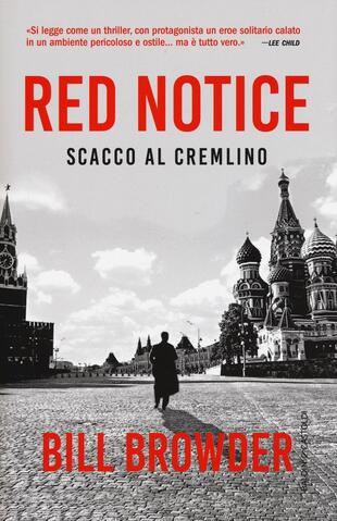 copertina Red notice. Scacco al Cremlino