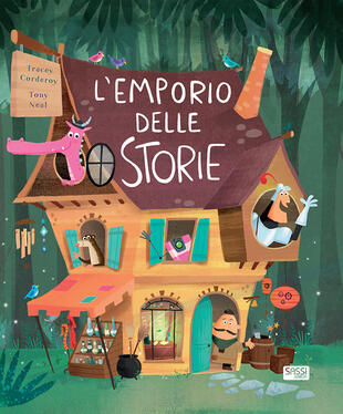 copertina L' emporio delle storie. Ediz. a colori