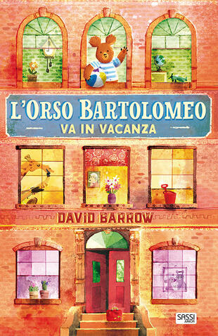 copertina L' orso Bartolomeo va in vacanza. Ediz. a colori