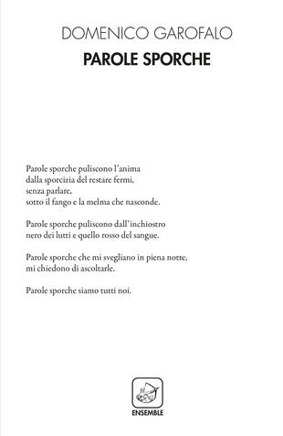 copertina Parole sporche