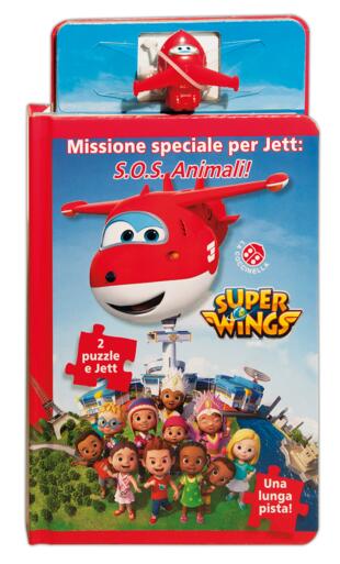 copertina Super Wings. Una missione speciale per Jett