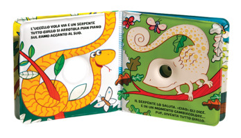 Camaleonte cambia colore!