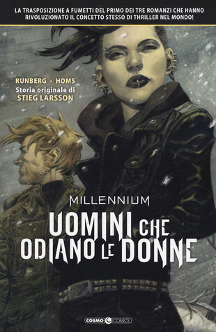 copertina Uomini che odiano le donne. Millennium