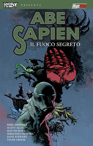 copertina Hellboy presenta Abe Sapien