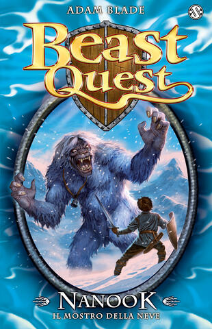 copertina Beast Quest. Nanook. Il mostro della neve