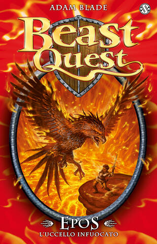 copertina Beast Quest. Epos. L'uccello di fuoco