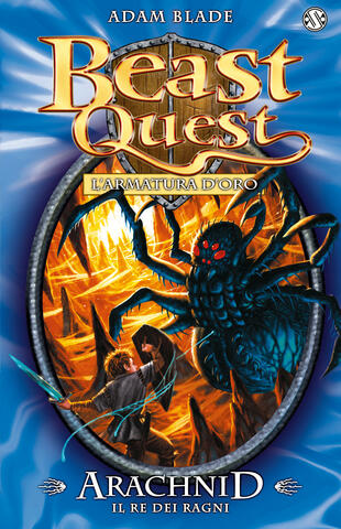 copertina Beast Quest. Arachnid. Il Re dei Ragni.