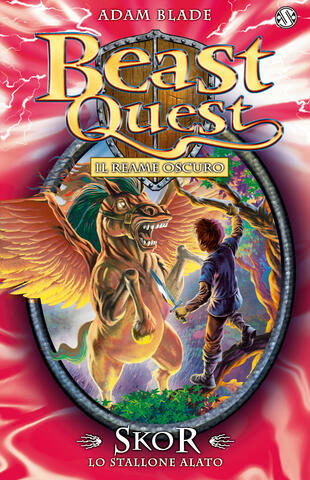 copertina Skor, Lo Stallone Alato. Beast Quest 14