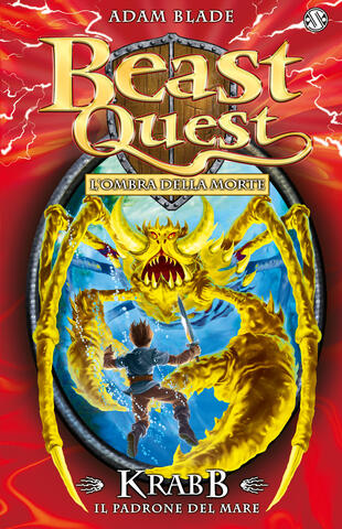 copertina Beast Quest 25. Krabb Il Padrone del Mare