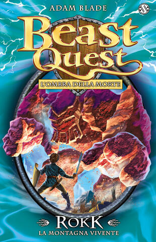 copertina Beast Quest 27. Rokk La Montagna Vivente