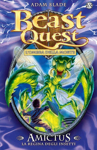 copertina Beast Quest 30. Amictus. La Regina degli Insetti