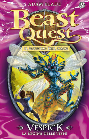 copertina Beast Quest 36 - Vespick. La Regina delle Vespe