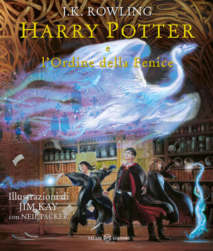 copertina Harry Potter e l'Ordine della Fenice - ed Illustrata Jim Kay