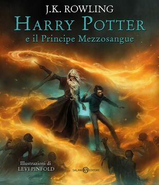 copertina Harry Potter e il Principe mezzosangue - Ed. Illustrata Levi Pinfold