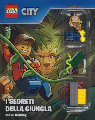 copertina I segreti della giungla. Lego City. Ediz. a colori. Con gadget