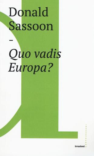 copertina Quo vadis Europa?