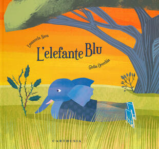 copertina L' elefante blu. Ediz. a colori