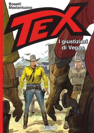 copertina I giustizieri di Vegas. Tex