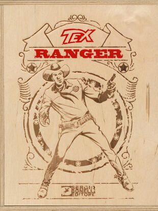 copertina Tex. Ranger box. Con gadget