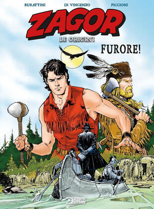 copertina Furore! Zagor. Le origini