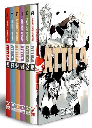 copertina Attica. Box
