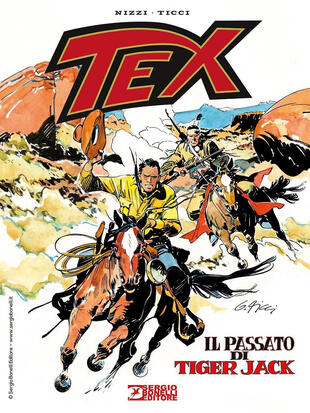 copertina Tex. Il passato di Tiger Jack