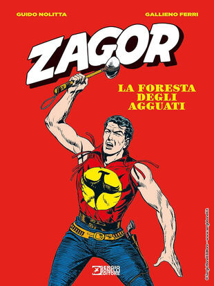 copertina Zagor. La foresta degli agguati
