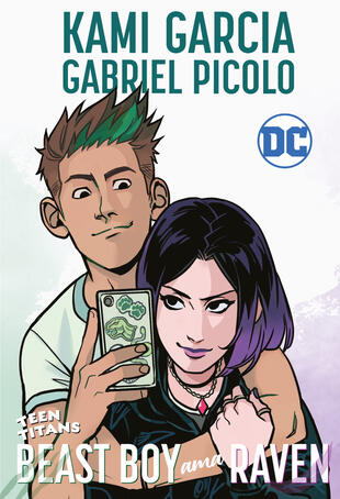 copertina Beast boy ama Raven. Teen Titans