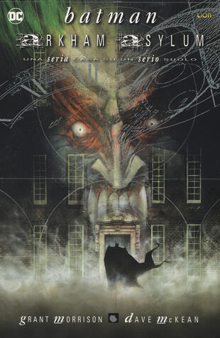 copertina Arkham Asylum. Batman