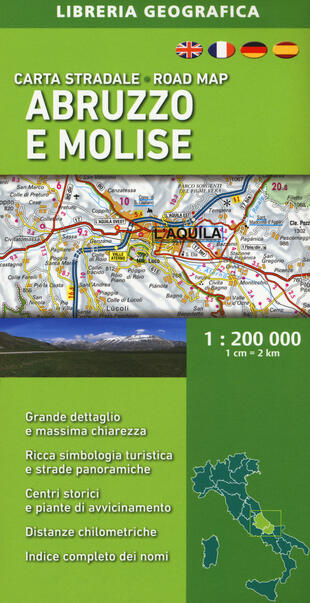 copertina Abruzzo e Molise 1:200.000