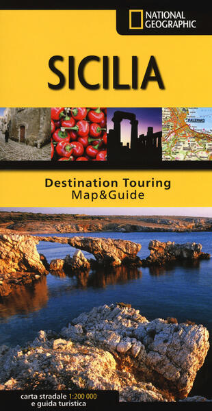copertina Sicilia. Carta stradale e guida turistica. 1:200.000