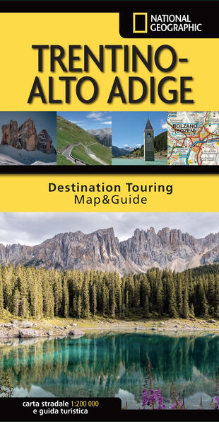 copertina Trentino Alto Adige. Carta stradale e guida turistica 1:200.000