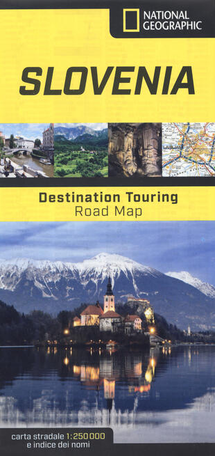 copertina Slovenia. Road Map. Destination Touring 1:250.000