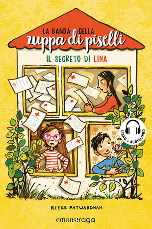 copertina Il segreto di Lina. La banda della zuppa di piselli. Con audiolibro. Vol. 2