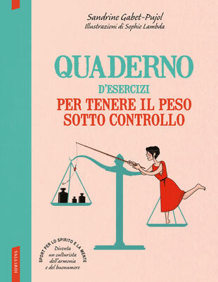 copertina Quaderno d'esercizi per tenere il peso sotto controllo