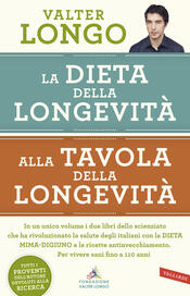 copertina La dieta della longevità, Alla tavola della longevità - edizione omnibus