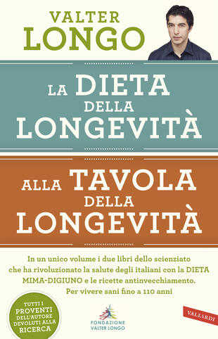 copertina La dieta della longevità, Alla tavola della longevità - edizione omnibus
