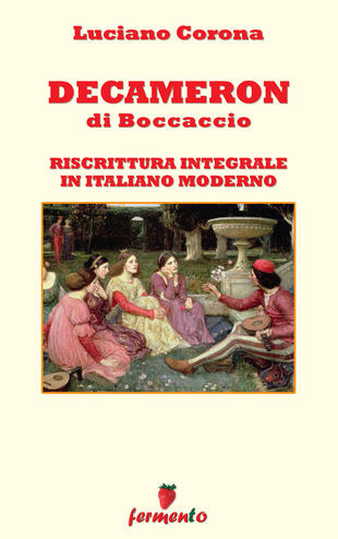copertina Decameron. Riscrittura integrale in italiano moderno